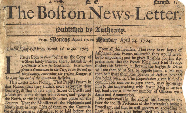 Boston News Letter